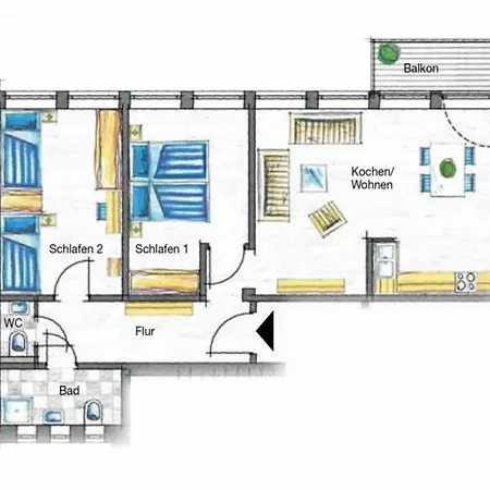 Inselglueck Apartmán *